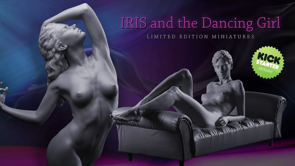 Kickstarter campaign Iris and The Dancing Girl